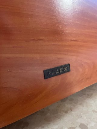 Canapé 135cm Madera y Tela