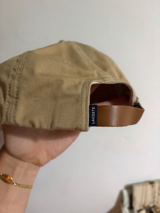 Gorra Lacoste Beige/Marrón