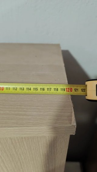 Aparador de madera con cajones
