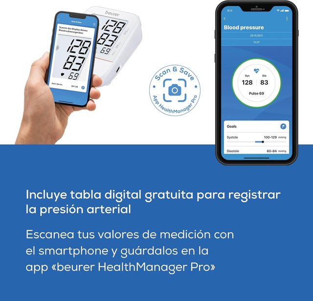 Tensiómetro Beurer BM 38 Digital Brazo