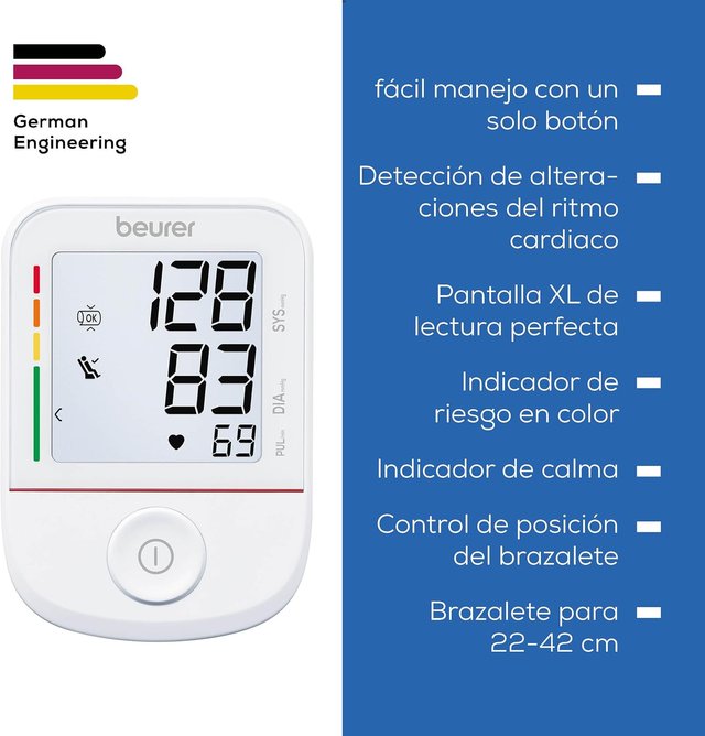 Tensiómetro Beurer BM 38 Digital Brazo