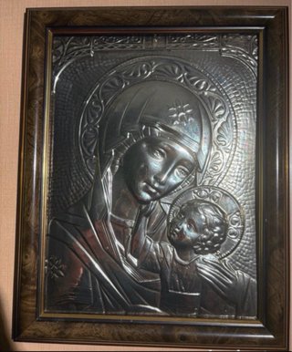 Cuadro Virgen con Niño Grande