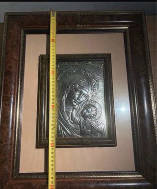 Cuadro Virgen con Niño Grande