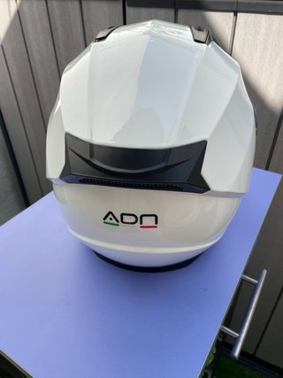 Casco de moto ADN STELVIO blanco