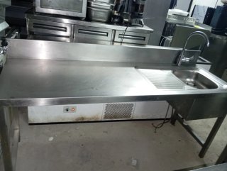 Fregadero Hostelería Acero Inoxidable con grifo