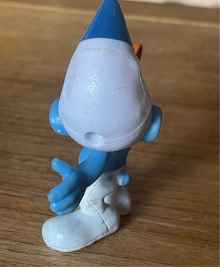 Pitufo de colección 9 cm con trompeta