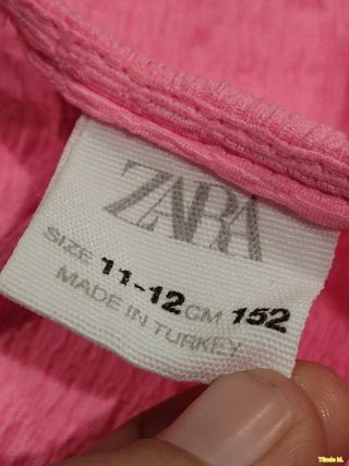 Vestido Mono Largo Niña Rosa Talla 11-12 Años