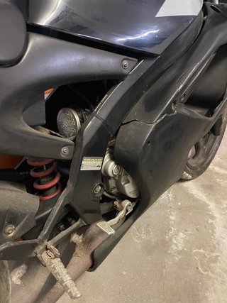 Aprilia RS 50/74 cc Negra para restaurar