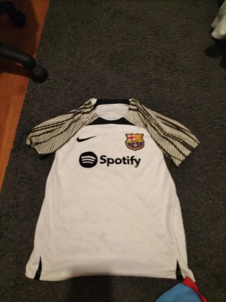 Camisetas FC Barcelona y Slavia Praga