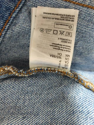 Chaqueta Vaquera Azul H&M