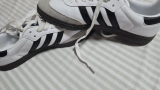 Adidas Samba Blancas y Negras