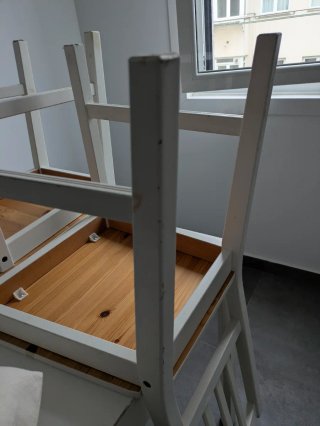 4 Sillas IKEA PINNTORP Madera