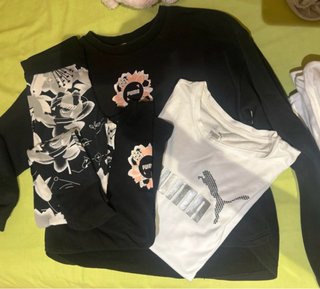 Conjunto Puma niña T:11 negro
