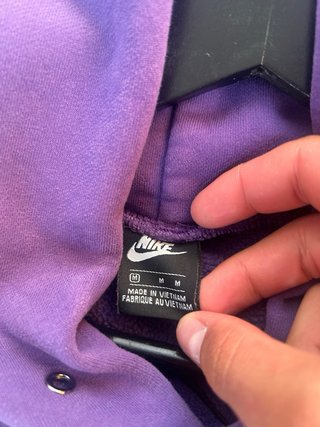 Sudadera Nike Morada Talla M vintage