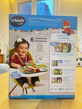 VTech-Baby Primeras Canciones | Libro Interactivo