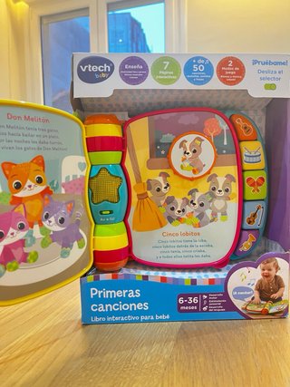 VTech-Baby Primeras Canciones | Libro Interactivo