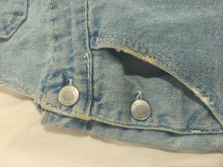 Peto vaquero corto Bershka