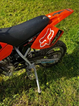 Moto de Cross Infantil KTM 50cc SX (Año 2004)