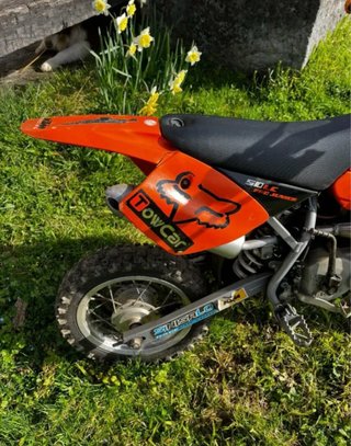 Moto de Cross Infantil KTM 50cc SX (Año 2004)