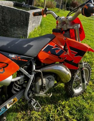 Moto de Cross Infantil KTM 50cc SX (Año 2004)
