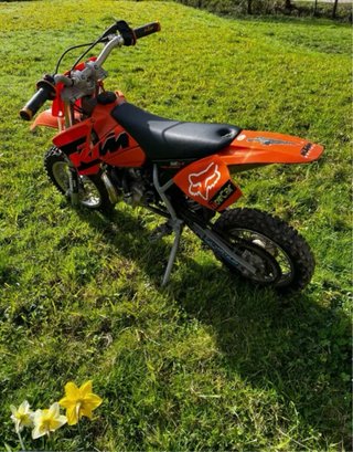 Moto de Cross Infantil KTM 50cc SX (Año 2004)