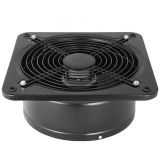 Extractor de ventilación industrial de 12 pulgadas ventilador comercial soplador de aire ventilador de escape axial de metal 300MM (300MM/12 pulgadas)