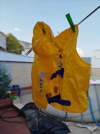 Flotador Chaleco Bebé Amarillo