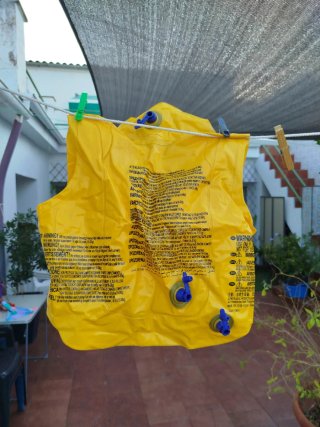 Flotador Chaleco Bebé Amarillo