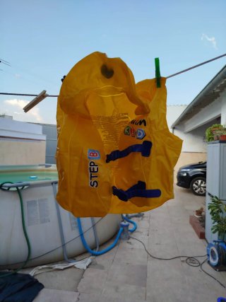 Flotador Chaleco Bebé Amarillo