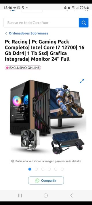 Ordenador de mesa negro y verde