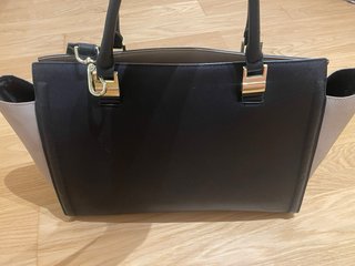 Bolso H&M Negro y Beige XL