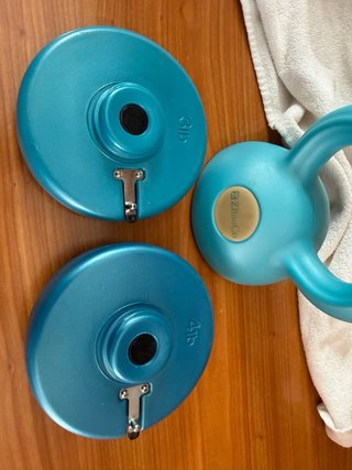Pareja Kettlebells Ajustables ZhaoCo 5.4kg