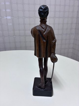 Figura Don Quijote tallada madera