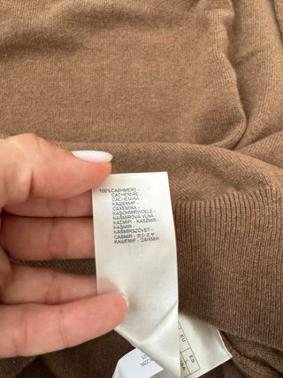 Maglione Uomo Falconeri Puro Cashmere Marrone L