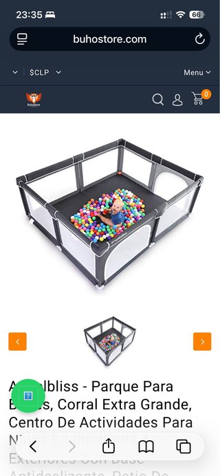 Parque Infantil Angelbliss extra grande