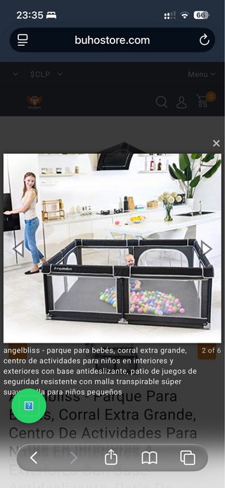 Parque Infantil Angelbliss extra grande