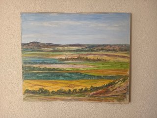 Cuadro paisaje acrílico