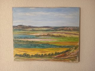 Cuadro paisaje acrílico
