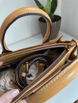 Bolso Tous Piel Camel