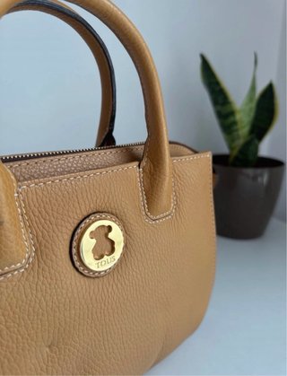 Bolso Tous Piel Camel