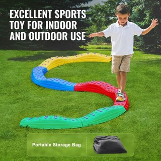 Piedras de Equilibrio, 8 PCS Tableros de Equilibrio para Niños Pequeños con Superficie Texturizada Antideslizante y Almohadillas de Goma, Juguete Montessori para Niños de 2 a 6 Años, Desarrolla Co...