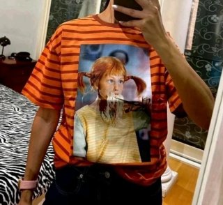 Pipi Langstrump camiseta Edición Limitada 11-12/S