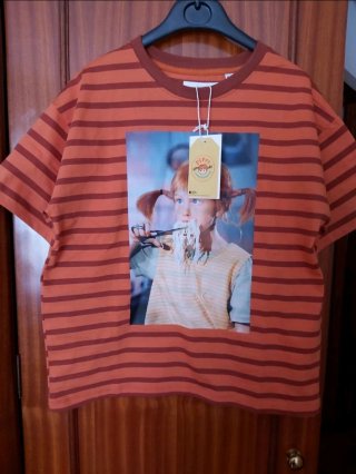 Pipi Langstrump camiseta Edición Limitada 11-12/S