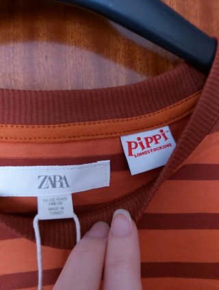 Pipi Langstrump camiseta Edición Limitada 11-12/S