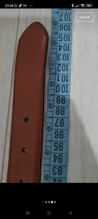Cinturón de piel Emidio Tucci marrón