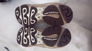 Sneakers New Balance M1000 Beige Taglia 43