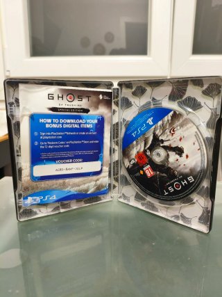 Ghost of Tsushima PS4 Steelbook + Juego