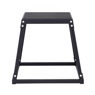 Caja de Salto Pliométrica, Caja Plyo de 18 Pulgadas, Plataforma Pliométrica de Acero y Caja de Agilidad para Saltar, Caja de Ejercicio Antideslizante para Entrenamiento en Casa, Entrenamiento de F...