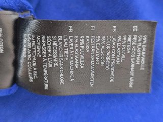 Top H&M azul klein Talla M