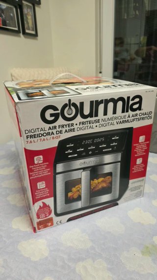 NUEVA Gourmia Freidora de Aire Digital 7.6L/8-QT